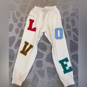 AERIE love sweatpants size xs